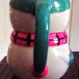 Set Of 2 Bay Island Snowman Hot Cocoa Chocolate Mugs, 10 Oz.